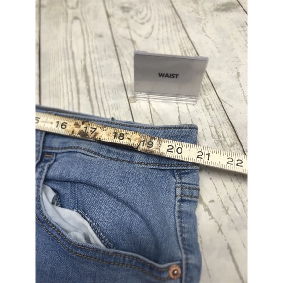 Old Navy Women's Denim Jeans Size 20 Super Skinny Factory Distressed - Picture 6 of 13